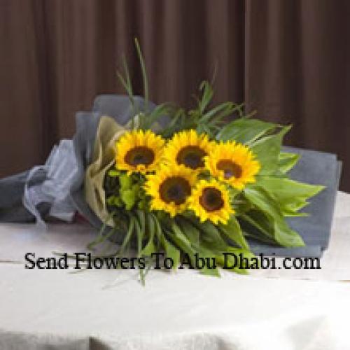 Bouquet de tournesols