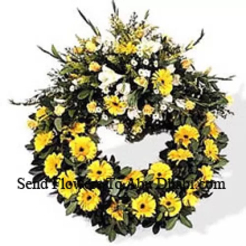 Mixed Flower Wreath