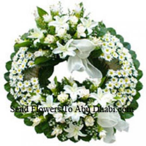 White Graceful Wreath