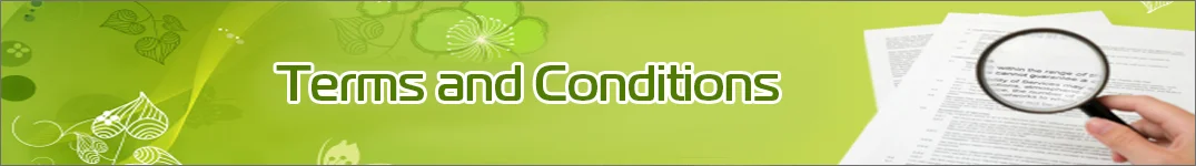 Terms and Conditions for Send Flowers To Abu Dhabi